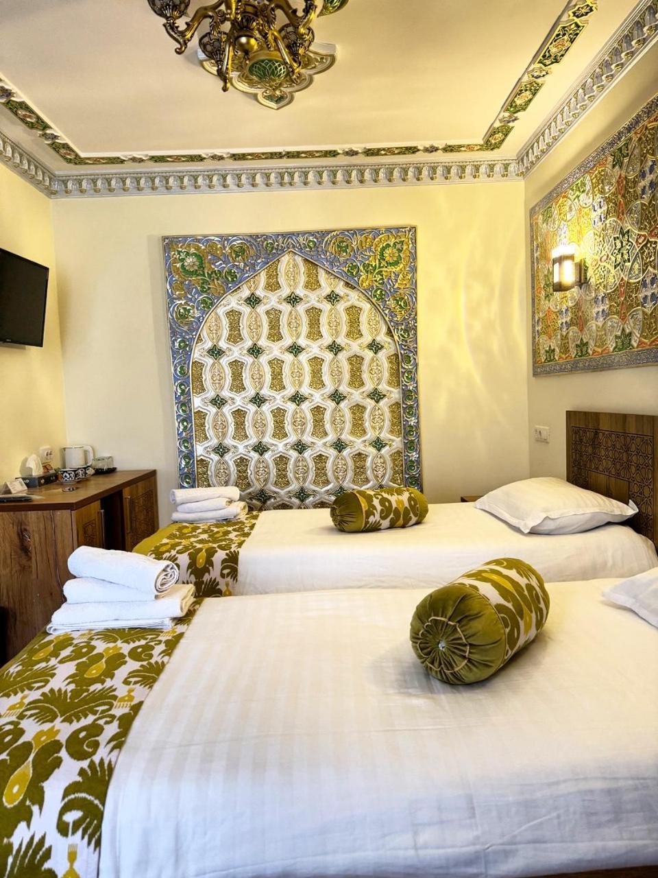 Hotel Bobosh Boutique Buchara Exterior foto